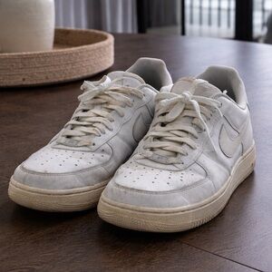 White Nike Air Force 1 Sneakers (Men’s Size 10.5)